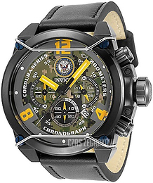 Invicta Wielokolorowy/Skóra Ø50 mm 34672