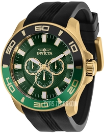 Invicta Pro Diver Zielony/Guma Ø50 mm 35743
