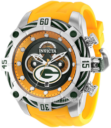Invicta Nfl Zielony/Guma Ø52 mm 35824