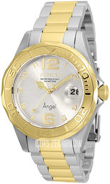 Invicta Angel Srebrny/Stal w odcieniu złota Ø38 mm 36056