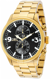 Invicta Specialty Czarny/Stal w odcieniu złota Ø48 mm 36342
