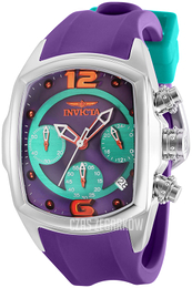 Invicta Lupah Purpurowy/Guma 36970