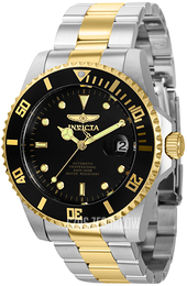 Invicta Pro Diver Czarny/Stal w odcieniu złota Ø44 mm 36973