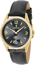 Invicta Vintage Czarny/Skóra Ø34 mm 37078