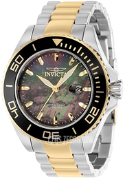 Invicta Pro Diver Czarny/Stal w odcieniu złota Ø48 mm 37432