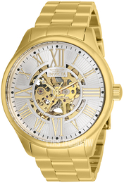 Invicta Objet D Art Srebrny/Stal w odcieniu złota Ø45 mm 37639