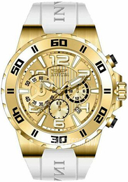 Invicta Pro Diver Żółte złoto/Guma Ø48 mm 37755