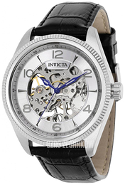 Invicta Vintage Srebrny/Skóra Ø43 mm 37930