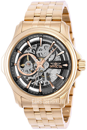 Invicta Vintage Szkieletowa tarczy/Stal w kolorze różowego złota Ø42 mm 37947