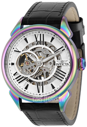 Invicta Vintage Srebrny/Skóra Ø42 mm 38161