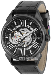 Invicta Vintage Czarny/Skóra Ø42 mm 38164