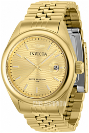 Invicta Aviator Żółte złoto/Stal w odcieniu złota Ø38 mm 38428