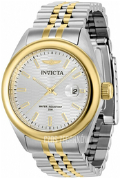 Invicta Aviator Srebrny/Stal w odcieniu złota Ø38 mm 38432
