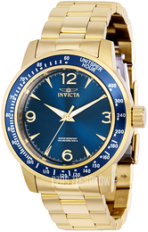 Invicta Specialty Niebieski/Stal w odcieniu złota Ø45 mm 38529
