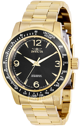 Invicta Specialty Czarny/Stal w odcieniu złota Ø45 mm 38530
