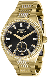 Invicta Specialty Czarny/Stal w odcieniu złota Ø38 mm 38625