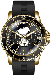 Invicta Character Czarny/Guma Ø40 mm 38651