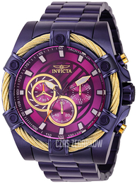 Invicta Bolt Purpurowy/Stal Ø52 mm 38958