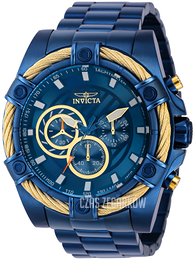 Invicta Bolt Niebieski/Stal Ø52 mm 38959
