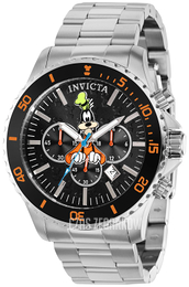 Invicta Disney Czarny/Stal Ø48 mm 39055