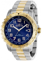 Invicta Specialty Niebieski/Stal w odcieniu złota Ø45.5 mm 39122