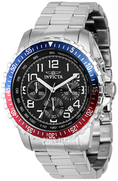 Invicta Specialty Czarny/Stal Ø45.5 mm 39124
