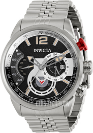 Invicta Aviator Czarny/Stal Ø46 mm 39663