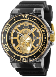 Invicta Star Wars Czarny/Guma Ø51.5 mm 39709