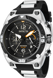 Invicta Aviator Czarny/Stal Ø50 mm 40289