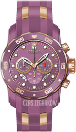 Invicta Pro Diver Purpurowy/Stal Ø48 mm 40935