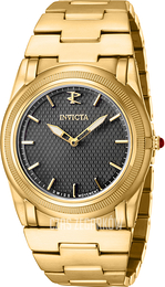 Invicta Reserve Czarny/Stal w odcieniu złota Ø42 mm 41057