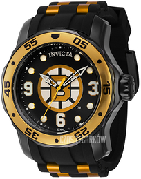 Invicta Nhl Czarny/Stal Ø48 mm 42647