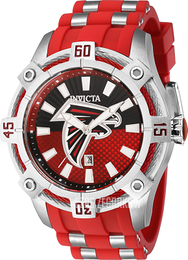 Invicta NFL Czerwony/Stal Ø52 mm 43326