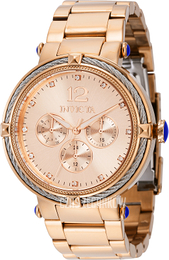 Invicta Bolt Różowe złoto/Stal w kolorze różowego złota Ø42 mm 43881