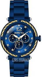 Invicta Bolt Niebieski/Stal Ø42 mm 43883
