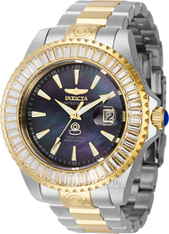 Invicta Cruiseline Czarny/Stal w odcieniu złota Ø47 mm 44337