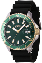 Invicta Pro Diver Zielony/Guma Ø45 mm 46134