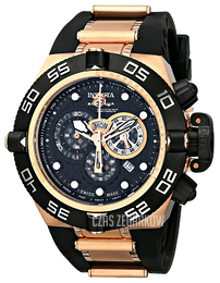 Invicta Subaqua Czarny/Pozlacana Ø50 mm 6575