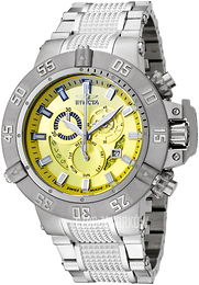 Invicta Subaqua Żółty/Stal Ø50 mm 6685