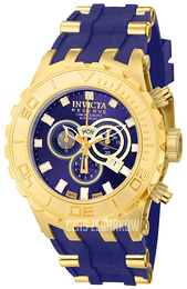 Invicta Specialty Niebieski/Pozlacana Ø52 mm 6906