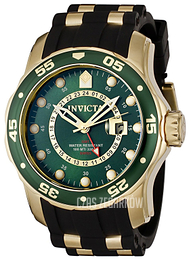 Invicta Pro Diver Zielony/Stal w odcieniu złota Ø48 mm 6994