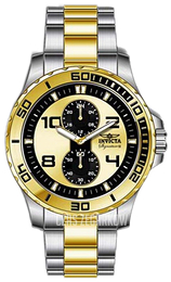 Invicta Signature Żółte złoto/Stal w odcieniu złota Ø45 mm 7016