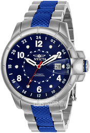 Invicta Signature Niebieski/Stal Ø44 mm 7087