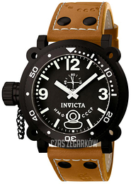 Invicta Russian Diver Lefty Czarny/Skóra Ø53 mm 7274