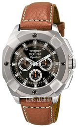 Invicta Signature Czarny/Skóra Ø45 mm 7289