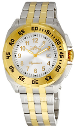 Invicta Signature Srebrny/Stal w odcieniu złota Ø47 mm 7295