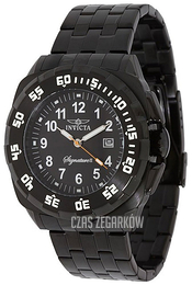 Invicta Signature Czarny/Stal Ø45 mm 7296