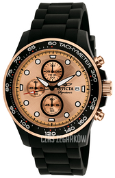 Invicta Signature II Różowe złoto/Guma Ø45 mm 7374