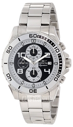 Invicta Signature II Czarny/Stal Ø45 mm 7390