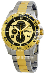 Invicta Signature Wielokolorowy/Stal w odcieniu złota Ø44 mm 7391